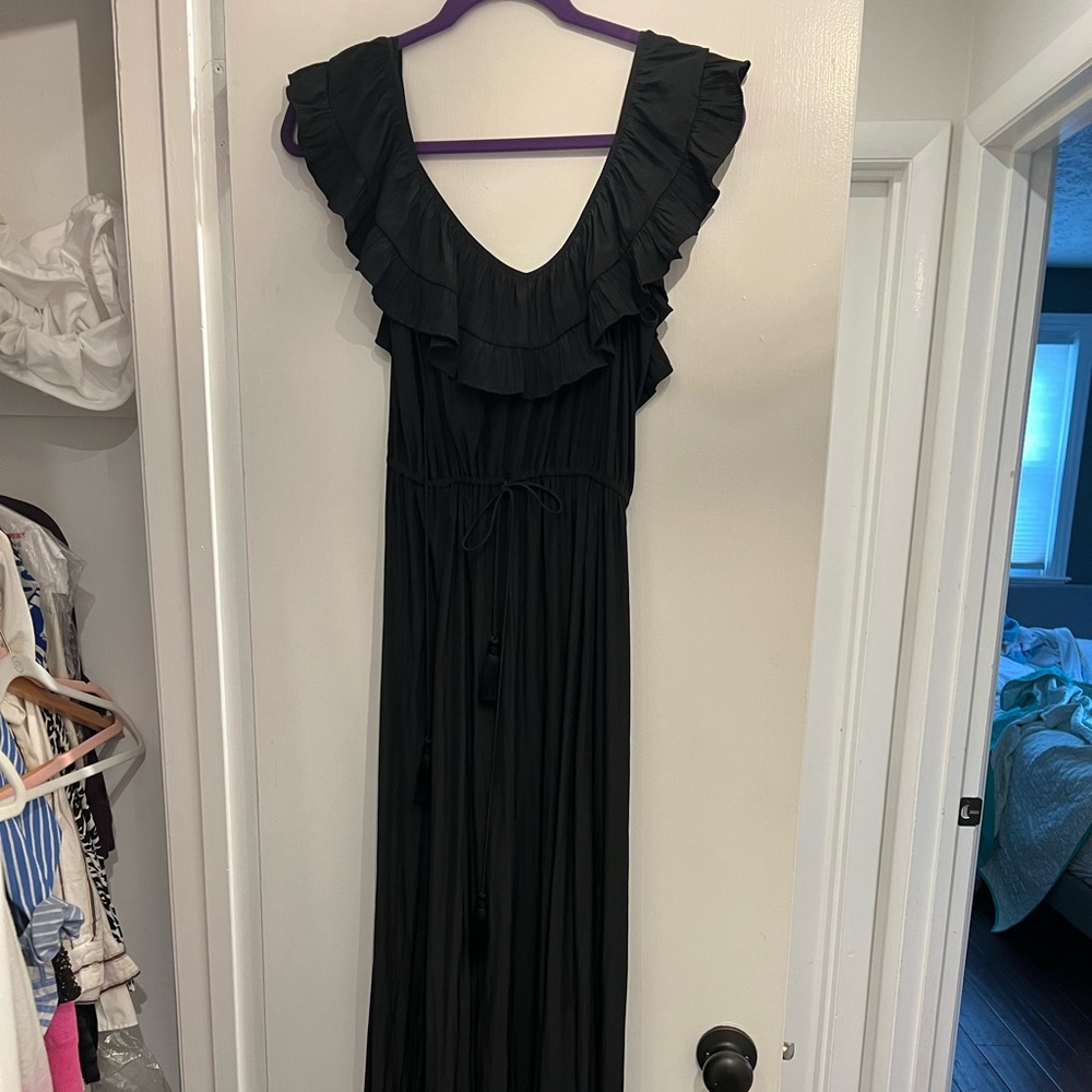 Calypso Long Black Sundress - NWT